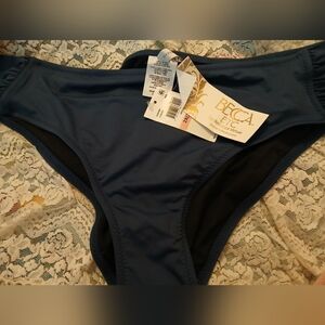 NWT Becca Etc By Rebecca Virtue Navy Blue Bikini Bottom Size 2X 20-22